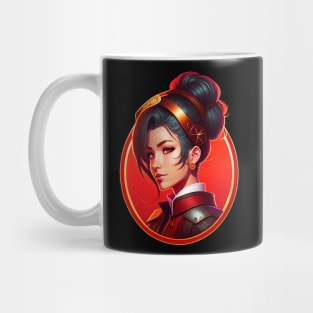 Beautiful steampunk anime girl Mug